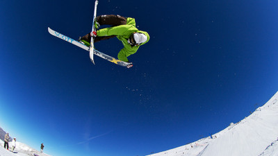 

Sports Skiing HD Wall Poster Paper Print(12 inch X 18 inch, Rolled)