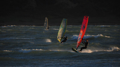 

Sports Windsurfing HD Wall Poster Paper Print(12 inch X 18 inch, Rolled)
