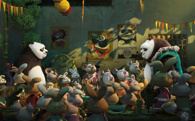 

Akhuratha Poster Movie Kung Fu Panda 3 Po HD Wallpaper Background Fine Art Print(12 inch X 18 inch, Rolled)