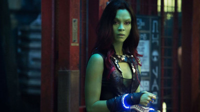 

Akhuratha Poster Movie Guardians Of The Galaxy Zoe Saldana Gamora HD Wallpaper Background Fine Art Print(12 inch X 18 inch, Rolled)