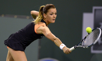 

Sports Agnieszka Radwanska Tennis Sport Polish Wall Poster Paper Print(12 inch X 18 inch, Rolled)