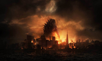 

Movie Godzilla (2014) Godzilla HD Wallpaper Background Paper Print(12 inch X 18 inch, Rolled)
