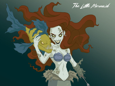 

Movie The Little Mermaid HD Wallpaper Background Paper Print(12 inch X 18 inch, Rolled)