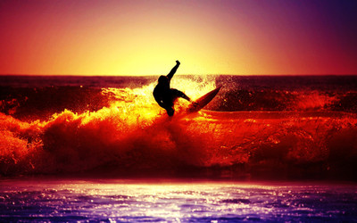 

Sports Surfing HD Wall Poster Paper Print(12 inch X 18 inch, Rolled)
