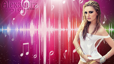 

Akhuratha Music Alexandra Stan Singers Romania Wall Poster Fine Art Print(12 inch X 18 inch, Rolled)