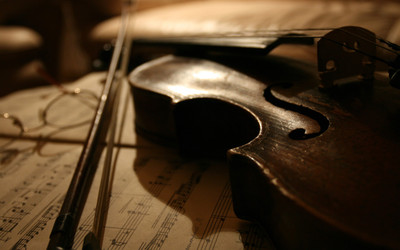 

Music Violin HD Wallpaper Background Fine Art Print(12 inch X 18 inch, Rolled)