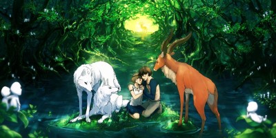 

Akhuratha Poster Movie Princess Mononoke Love Wolf Garden Romantic HD Wallpaper Background Fine Art Print(12 inch X 18 inch, Rolled)