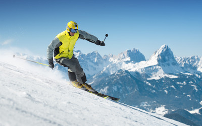 

Sports Skiing HD Wall Poster Paper Print(12 inch X 18 inch, Rolled)