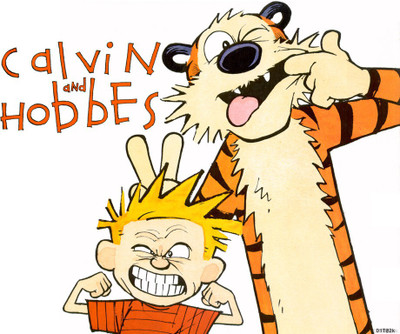 

Calvin & Hobbes Hobbes Calvin Frameless Fine Quality Poster Photographic Paper(12 inch X 18 inch, Rolled)
