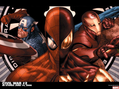 

Civil War Captain America Spider-Man Iron Man Frameless Fine Quality Poster Fine Art Print(12 inch X 18 inch, Rolled)