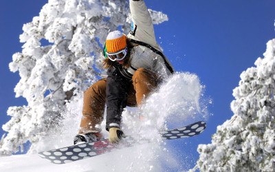 

Sports Snowboarding Wall Poster Paper Print(12 inch X 18 inch, Rolled)