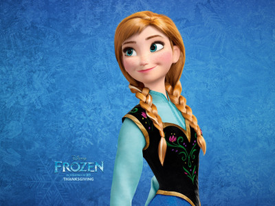 

Movie Frozen Anna HD Wallpaper Background Paper Print(12 inch X 18 inch, Rolled)