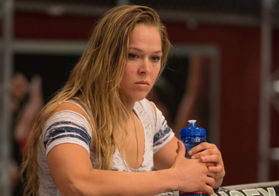 

Sports Ronda Rousey HD Wall Poster Paper Print(12 inch X 18 inch, Rolled)