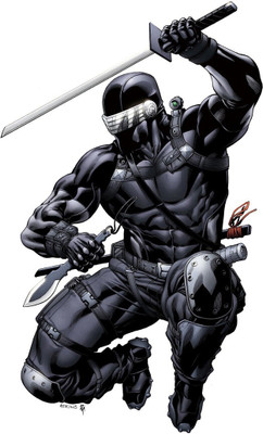 

G.I. Joe Snake Eyes Frameless Fine Quality Poster Paper Print(12 inch X 18 inch, Rolled)