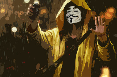 

Movie V For Vendetta HD Wallpaper Background Paper Print(12 inch X 18 inch, Rolled)