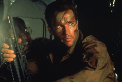 

Movie Predator Arnold Schwarzenegger HD Wallpaper Background Paper Print(12 inch X 18 inch, Rolled)
