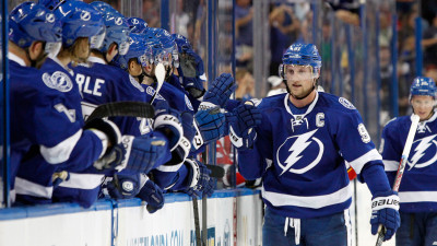 

Sports Tampa Bay Lightning Hockey Wall Poster Paper Print(12 inch X 18 inch, Rolled)