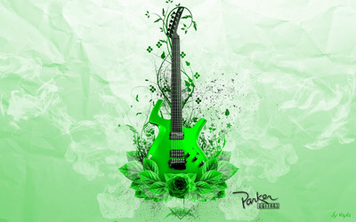 

Music Guitar HD Wallpaper Background Fine Art Print(12 inch X 18 inch, Rolled)