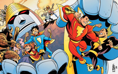 

Comics DC Shazam HD Wall Poster Fine Art Print(12 inch X 18 inch, Rolled)