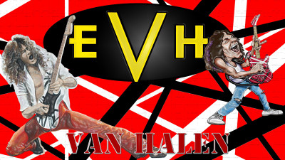 

Akhuratha Music Rock Van Halen Wall Poster Fine Art Print(12 inch X 18 inch, Rolled)
