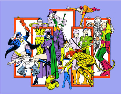 

Batman The Penguin Riddler Joker Frameless Fine Quality Poster Paper Print(12 inch X 18 inch, Rolled)