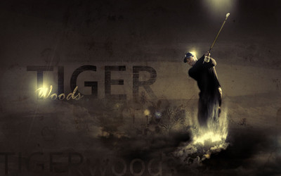 

Sports Tiger Woods Golf Wall Poster Paper Print(12 inch X 18 inch, Rolled)