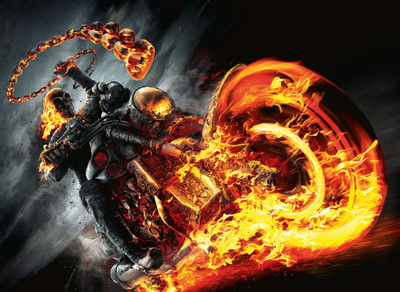 

Comics Ghost Rider HD Wallpaper Background Paper Print(12 inch X 18 inch, Rolled)