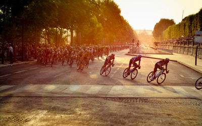 

Sports Cycling Wall Poster Paper Print(12 inch X 18 inch, Rolled)