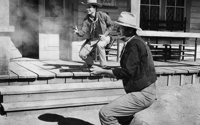 

Akhuratha Poster Movie Rio Bravo HD Wallpaper Background Fine Art Print(12 inch X 18 inch, Rolled)