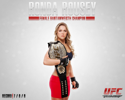 

Sports Ronda Rousey Mixed Martial Arts HD Wall Poster Paper Print(12 inch X 18 inch, Rolled)