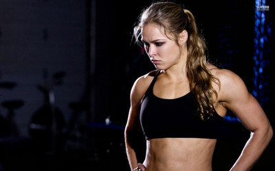 

Sports Ronda Rousey Wall Poster Paper Print(12 inch X 18 inch, Rolled)