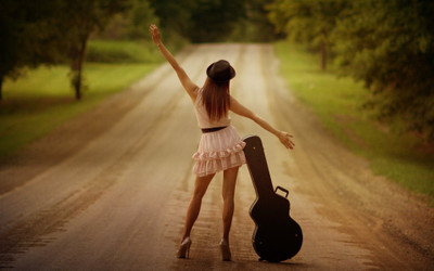 

Music Guitar HD Wallpaper Background Fine Art Print(12 inch X 18 inch, Rolled)