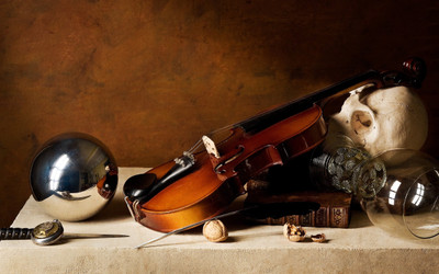 

Music Violin HD Wallpaper Background Fine Art Print(12 inch X 18 inch, Rolled)