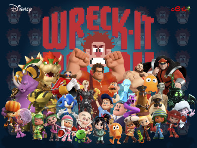 

Akhuratha Poster Movie Wreck-It Ralph Wreck-it Ralph Ralph Sergeant Calhoun Fix-it Felix Vanellope Von Schweetz Schweetz Sour Bill Cy-bug Tapper Gene Wynnchel Duncan Logo HD Wallpaper Background Fine Art Print(12 inch X 18 inch, Rolled)