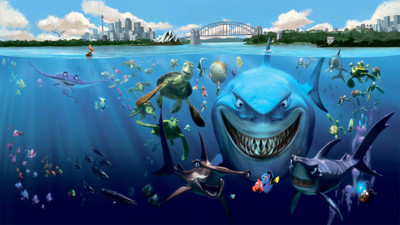 

Akhuratha Poster Movie Finding Nemo HD Wallpaper Background Fine Art Print(12 inch X 18 inch, Rolled)