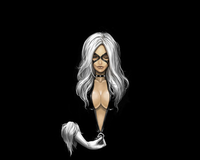 

Comics Black Cat Fine Art Paper Print Poster Photographic Paper(12 inch X 18 inch, Rolled)