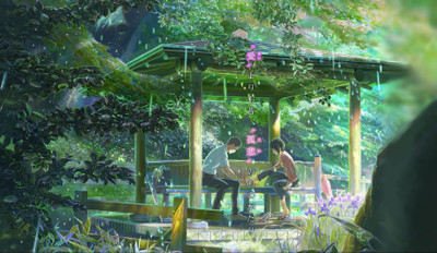 

Akhuratha Poster Movie The Garden Of Words HD Wallpaper Background Fine Art Print(12 inch X 18 inch, Rolled)