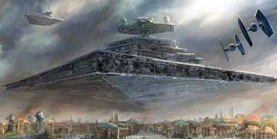 

Akhuratha Poster Movie Star Wars Star Destroyer Tie Fighter HD Wallpaper Background Fine Art Print(12 inch X 18 inch, Rolled)