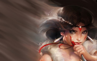 

Akhuratha Poster Movie Princess Mononoke HD Wallpaper Background Fine Art Print(12 inch X 18 inch, Rolled)
