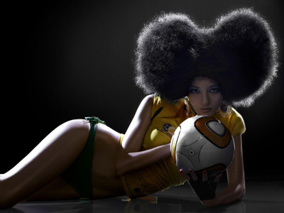 

Sports Soccer Woman Bikini HD Wall Poster Paper Print(12 inch X 18 inch, Rolled)