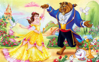 

Movie Beauty And The Beast HD Wallpaper Background Paper Print(12 inch X 18 inch, Rolled)