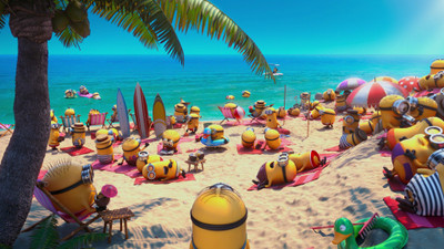 Akhuratha Poster Movie Despicable Me 2 Despicable Me HD Wallpaper Background Fine Art Print(12 inch X 18 inch, Rolled)