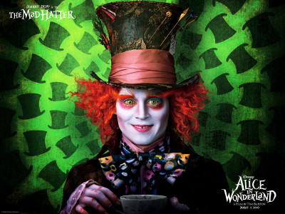 

Movie Alice In Wonderland (2010) Johnny Depp HD Wallpaper Background Paper Print(12 inch X 18 inch, Rolled)
