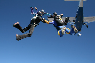 

Sports Skydiving Wall Poster Paper Print(12 inch X 18 inch, Rolled)