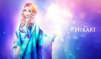 

Movie Frozen Hikari Light Elsa HD Wallpaper Background Paper Print(12 inch X 18 inch, Rolled)