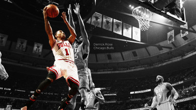 

Sports Chicago Bulls Basketball Wall Poster Paper Print(12 inch X 18 inch, Rolled)