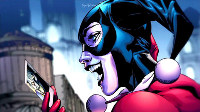 

Comics Harley Quinn Fine Art Paper Print Poster Photographic Paper(12 inch X 18 inch, Rolled)
