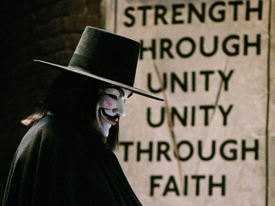 

Movie V For Vendetta HD Wallpaper Background Paper Print(12 inch X 18 inch, Rolled)