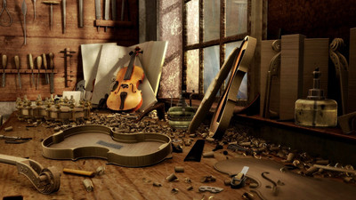 

Music Violin HD Wallpaper Background Fine Art Print(12 inch X 18 inch, Rolled)