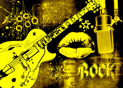 

Music Rock HD Wallpaper Background Fine Art Print(12 inch X 18 inch, Rolled)